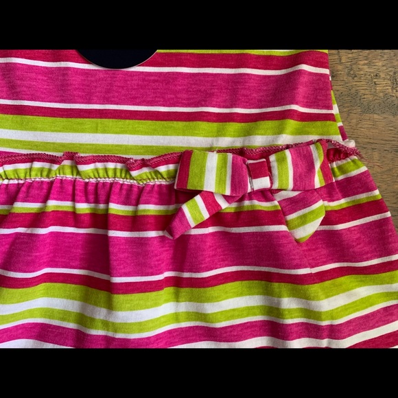 Brand New Multi Coloured Striped Dress Size 12 months - Picture 3 of 8